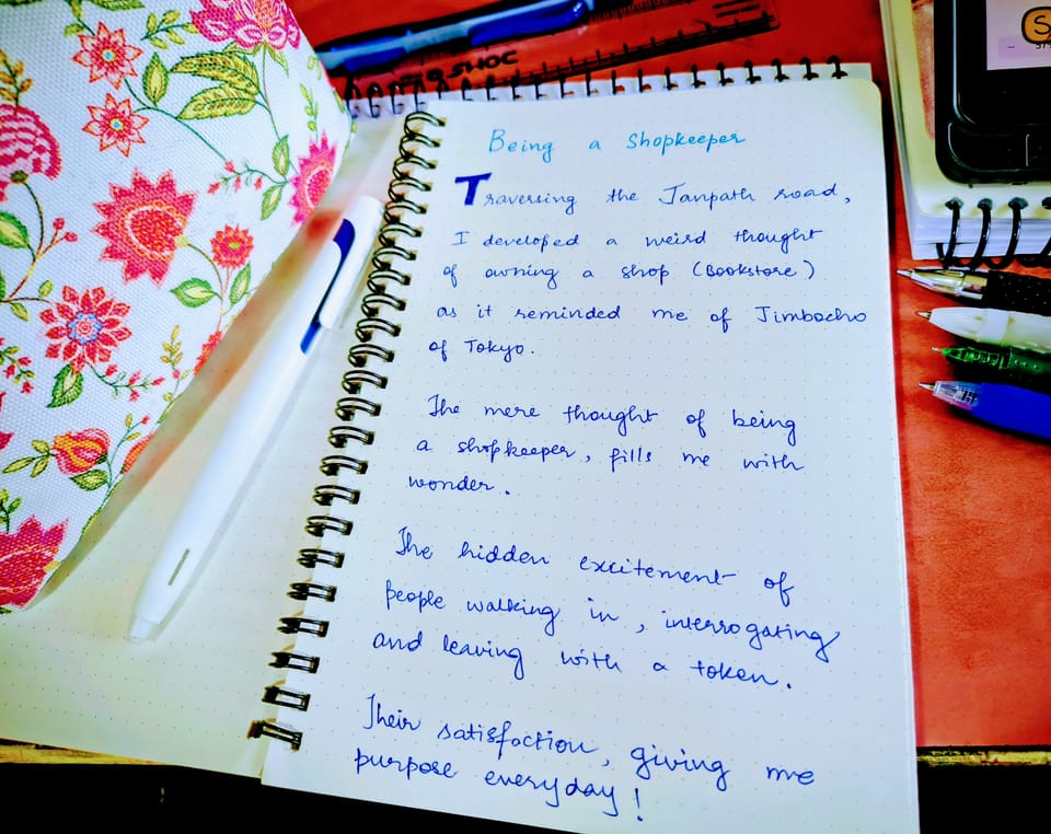 Turning random thoughts into words